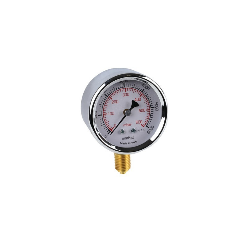 Gas manometer 0 to 600bars ø 63mm m1/4"- DIFF - 901479
