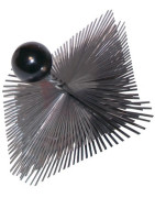 Steel square roller brush with ball 300mm x 300mm- DIFF - 904238