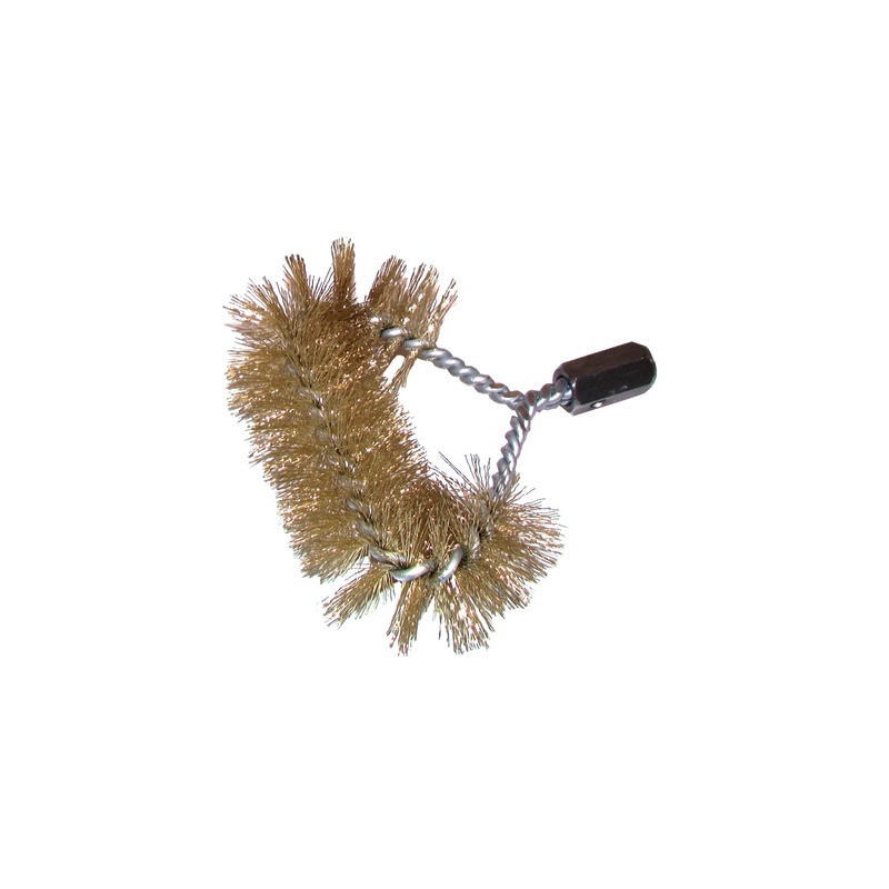 Boiler head brush brass steel- DIFF - 904260