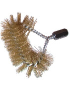 Boiler head brush brass steel- DIFF - 904260