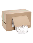 Box of white cotton cleaning cloths 10kg- ISOCLEAR - 904716