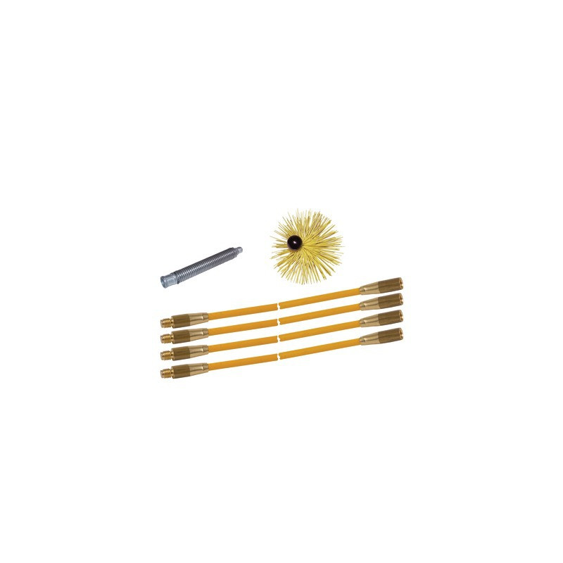Sweeping kit  rilsan roller brush  Ø125- DIFF - 909916