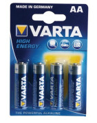 Battery lr06 battery - type aa - 1,5 volts- DIFF - 920001  - (X4)