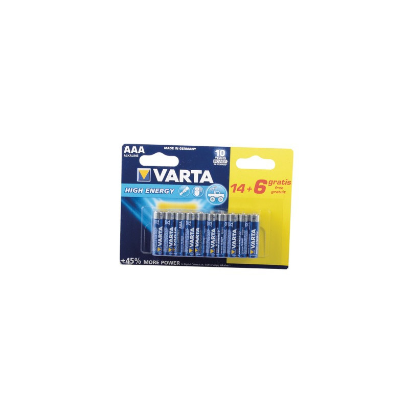 Battery VARTA LR03- DIFF - 920029  - (X20)