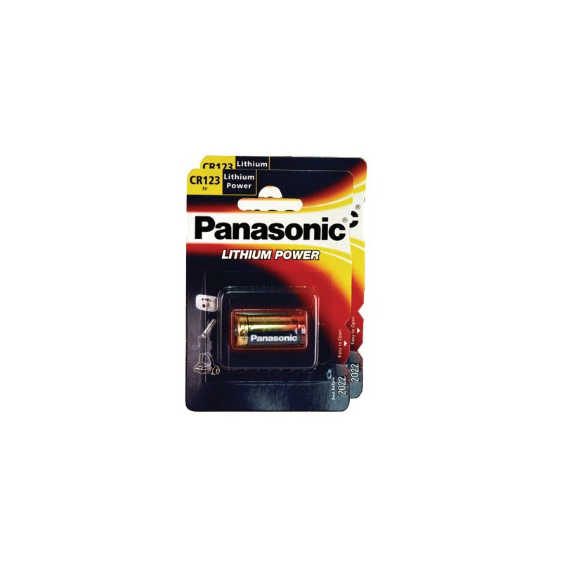 CR123A 3V lithium battery- DIFF - 920034  - (X2)