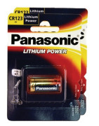 CR123A 3V lithium battery- DIFF - 920034  - (X2)