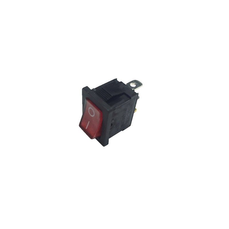 Red light switch 0/1 6A 3XFASTON- DIFF - 150643