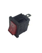 Red light switch 0/1 6A 3XFASTON- DIFF - 150643