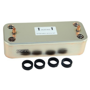 Domestic hot water exchanger 16 plates- FERROLI - 39820430