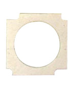 Gasket flange burner de dietrich - oertli 8 thick- DIFF pour De Dietrich Chappée - 405446