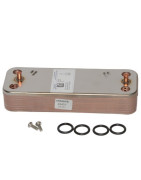 Heat exchanger 14 plates- DIFF pour De Dietrich Chappée - 7672687