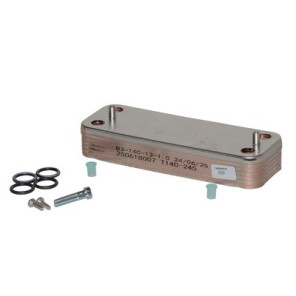 Heat exchanger 12 plates - DIFF pour De Dietrich Chappée - 711612800