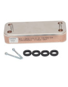 Heat exchanger 10 plates- DIFF pour Atlantic - 161152