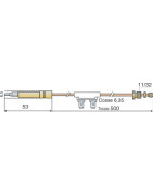 Thermocouple specific- DIFF pour AO Smith - 0071872 Thermocouple specific- DIFF pour AO Smith - 0071872