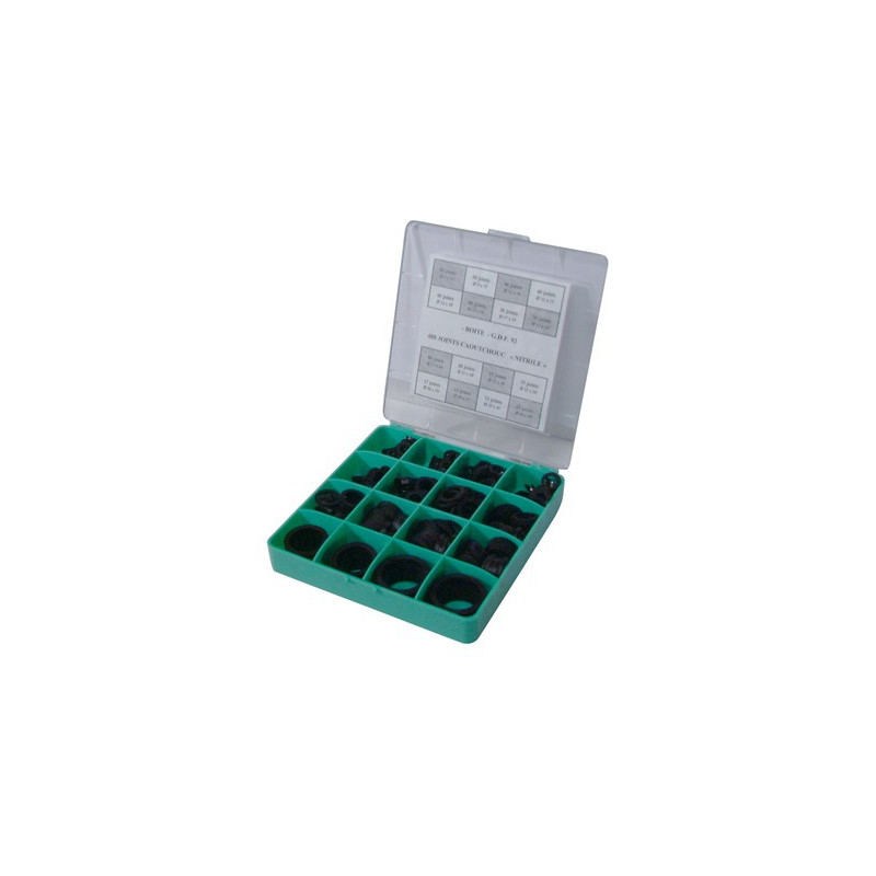 Gasket box 480 rubber gaskets gas g.d.f.92- DIFF - 901366