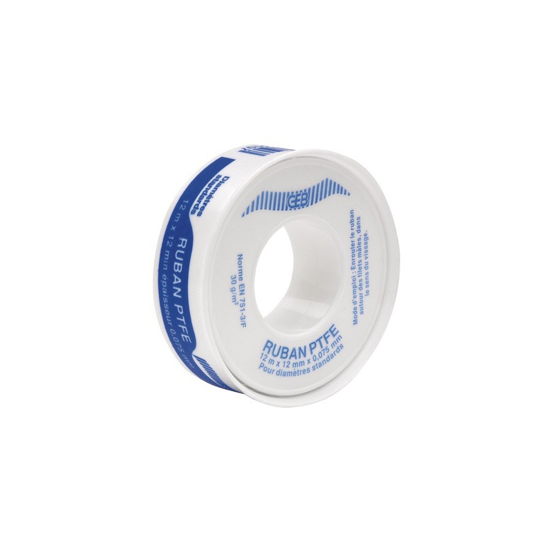 Sealing ptfe roll 12mm- GEB - 815192  - (X10)