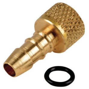 Nipple f1/4" for rubber tube ø 8/10- DIFF - 901483