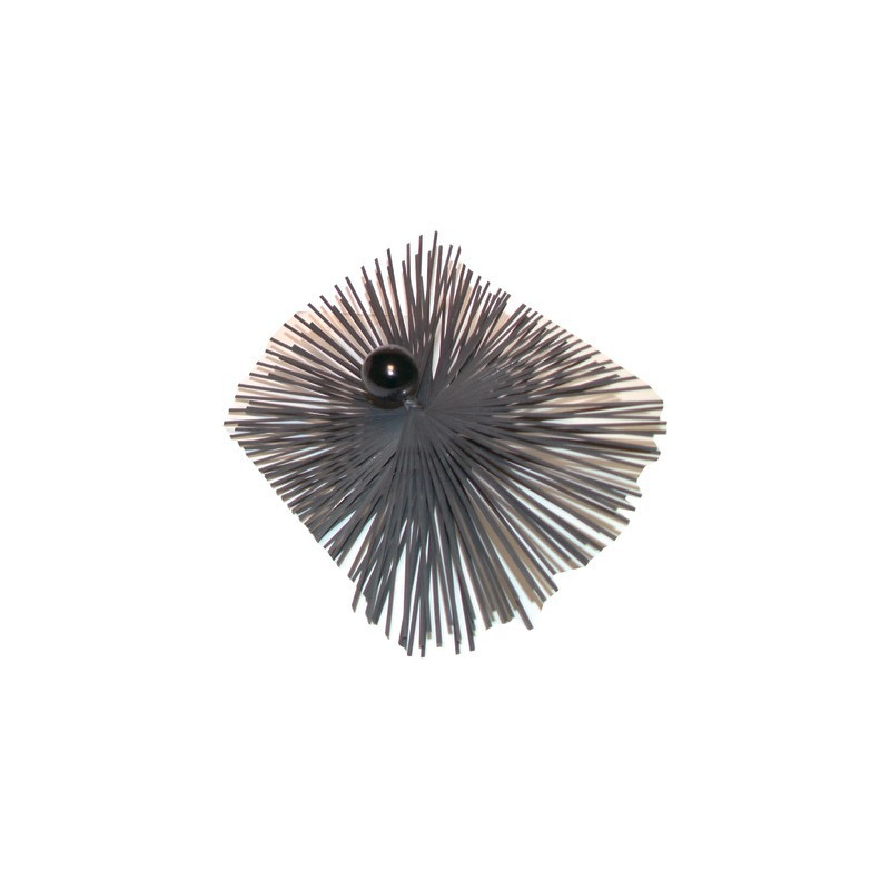 Steel square roller brush with ball 230mm x 340mm- DIFF - 904236
