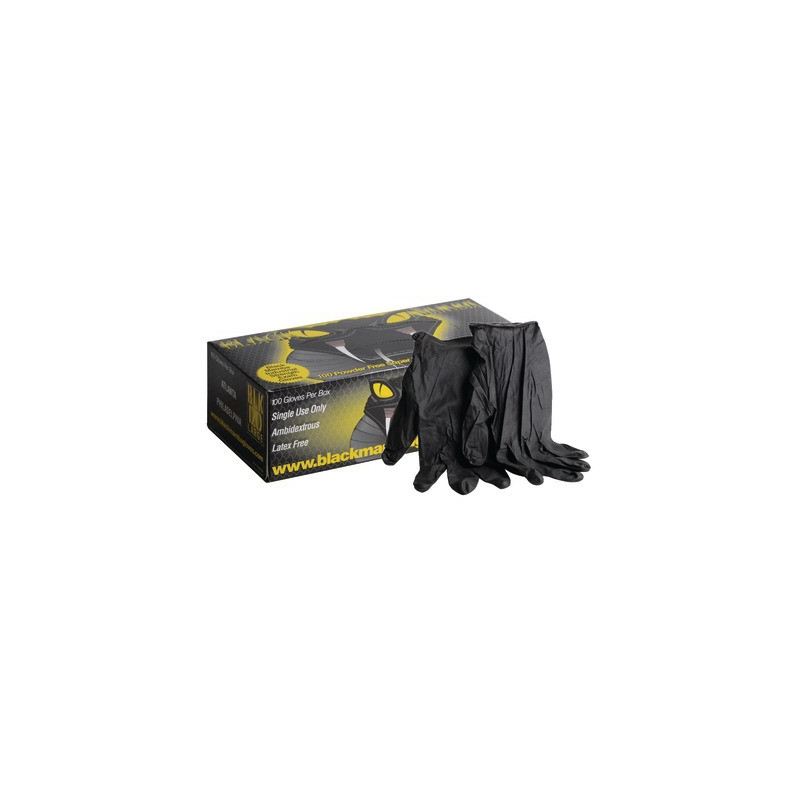 Gloves size 7/8- BLACK MAMBA - GANTSBLACKMAMBAM T7/8  - (X100)