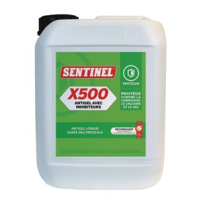 X500 Unhibited antifreeze- SENTINEL - X500L-4X5L-EXP