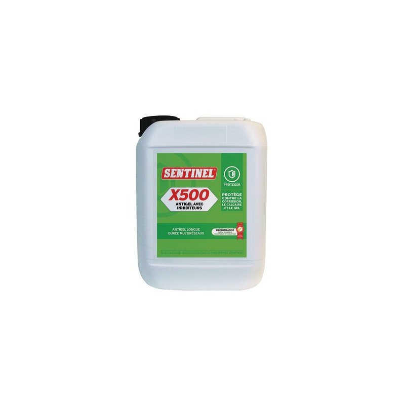 X500 Unhibited antifreeze- SENTINEL - X500L-4X5L-EXP