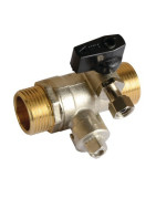 Check valve 1" MM + fill valve 20 after 00- FRISQUET - F3AA40536