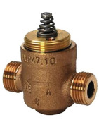 Angle-seat valve std pn16 2v dn10 kvs 1.6- SIEMENS - VVP47.10-1.6