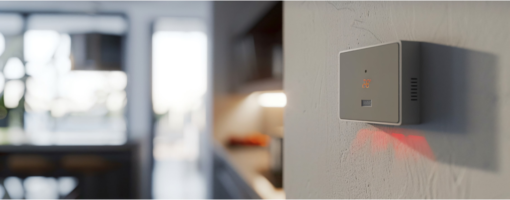 How to install a battery-powered carbon monoxide detector?