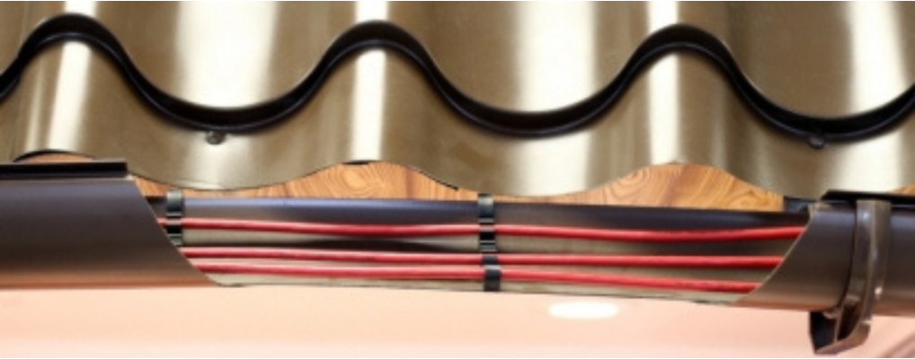 How to install a heating flex for pipe?