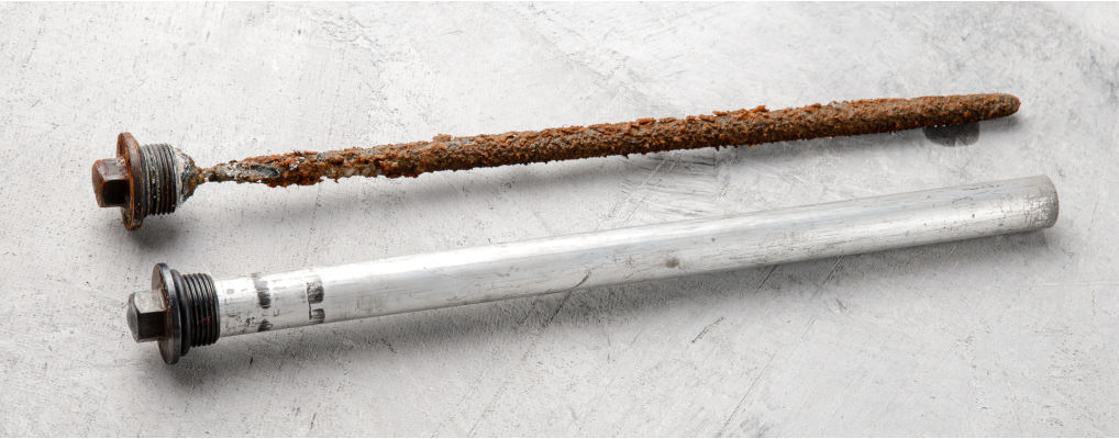 How to replace a magnesium anode on your water heater?